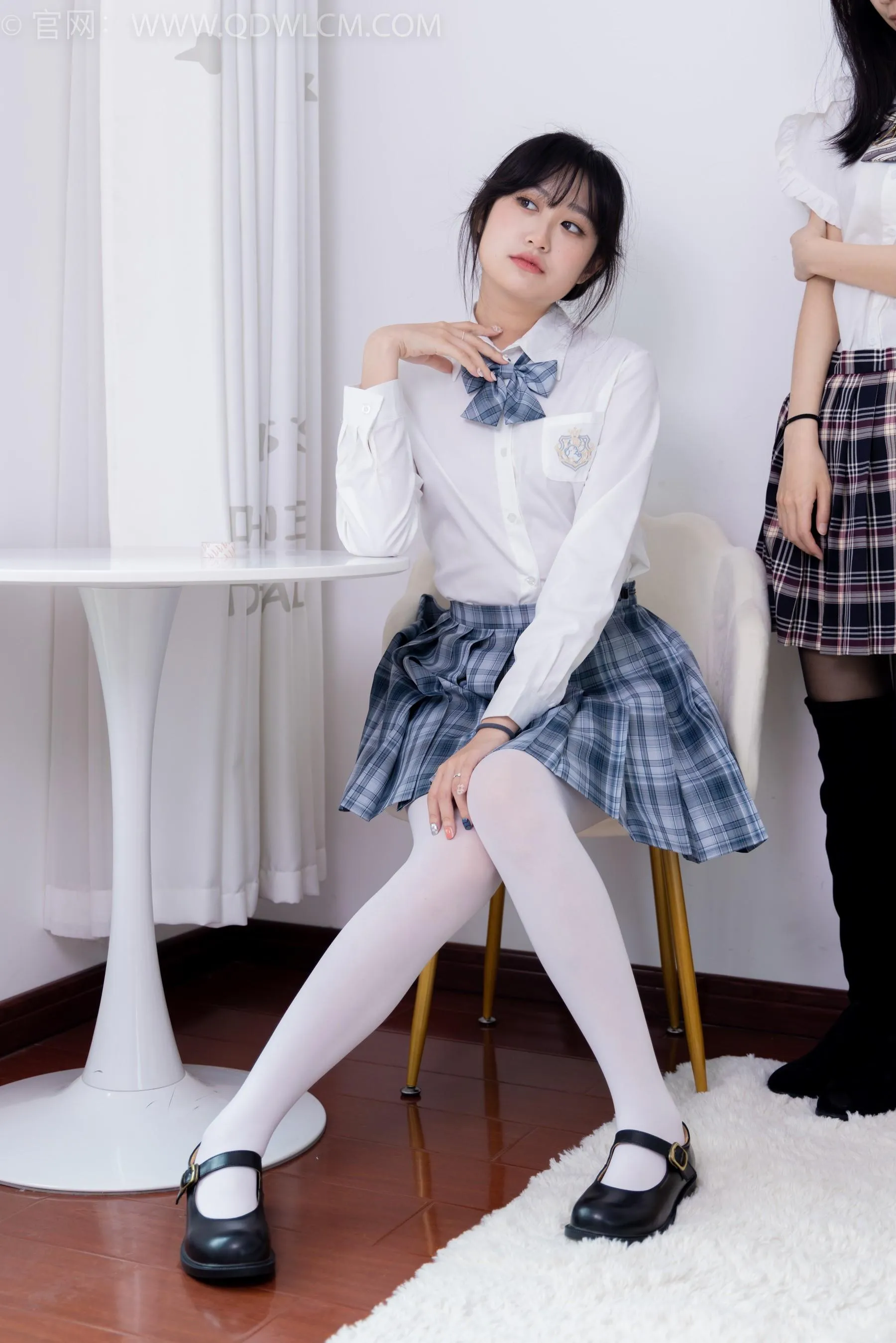 物恋传媒 NO.1582 菜菜小敏-学院姐妹花 [177P]插图6